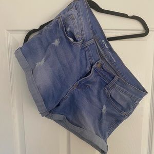 Distressed jean shorts Old Navy boyfriend